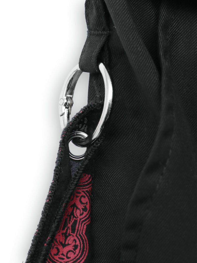 【DRASTIC GARDEN】“稲妻ノ薔薇”総刺繍ワイドパンツ