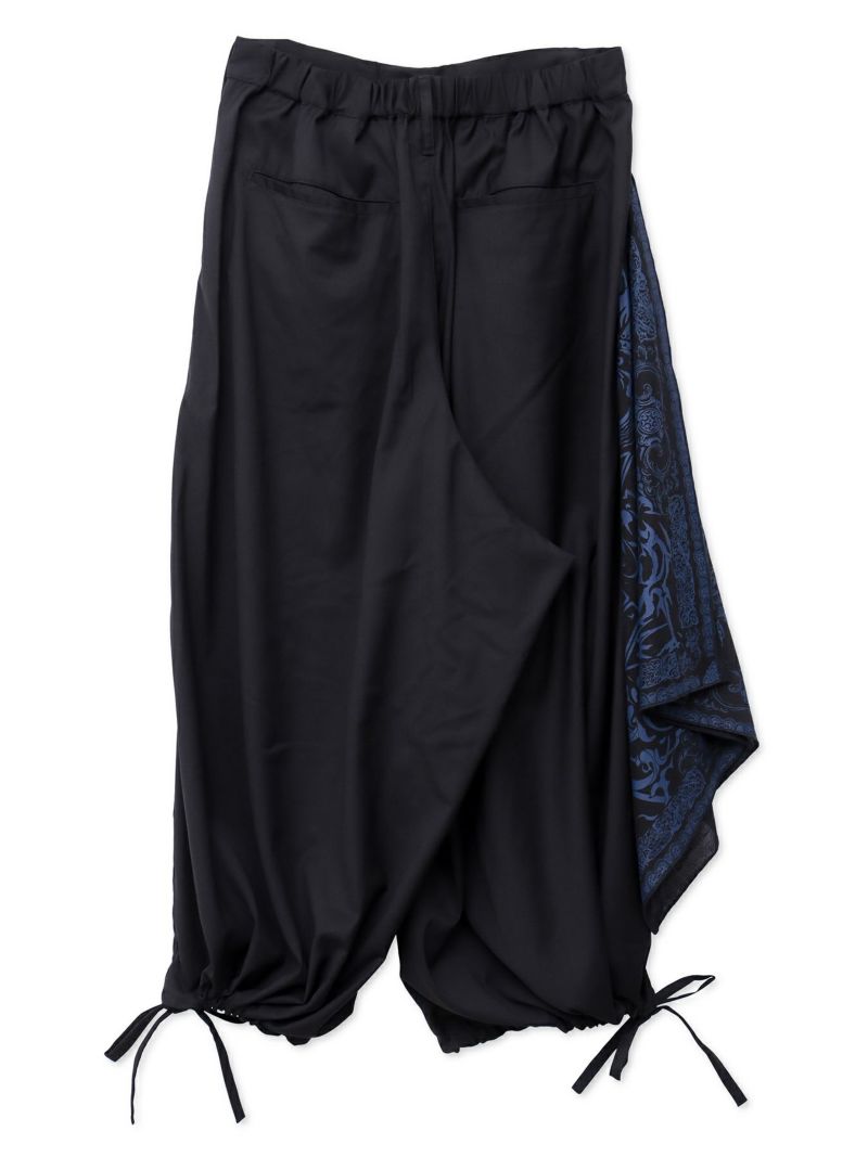 【DRASTIC GARDEN】“火炎ノ菊”総刺繍ワイドパンツ