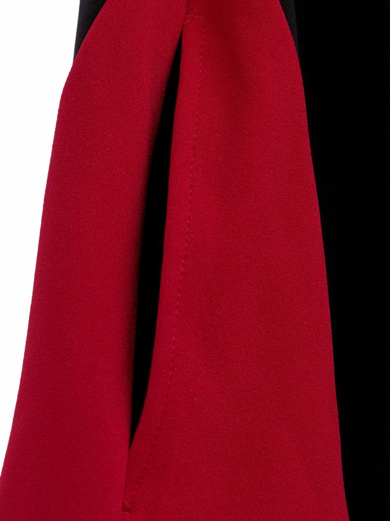 【雅結 -EN-】“九尾”刺繍入りキモノスリーブ8分袖 変形シャツ