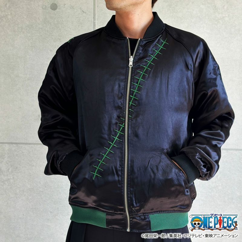 【絡繰魂・粋×ONE PIECE】“ゾロ”海賊狩りのリバーシブルスカジャン