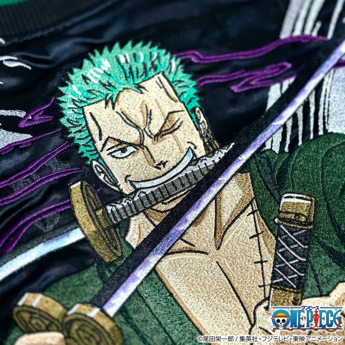 【絡繰魂・粋×ONE PIECE】“ゾロ”海賊狩りのリバーシブルスカジャン
