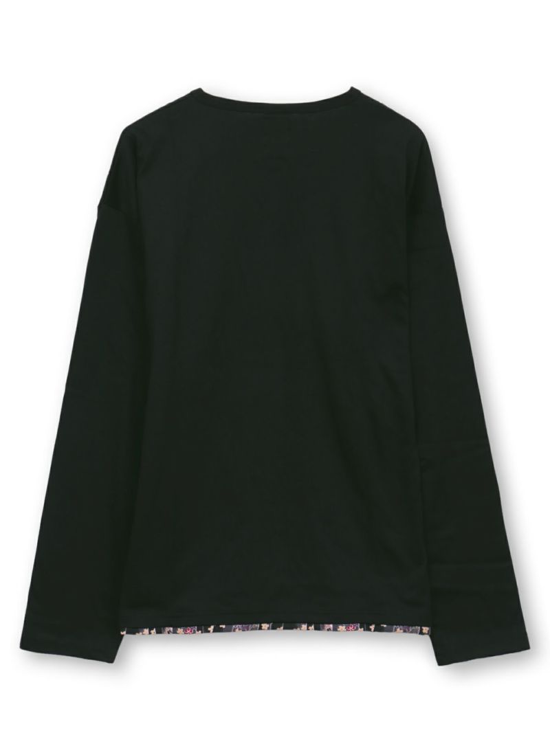 【雅結】和生地切替シャツアンサブル