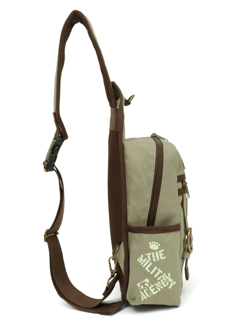 【PANDIESTA JAPAN】ミリタリーボディバッグ