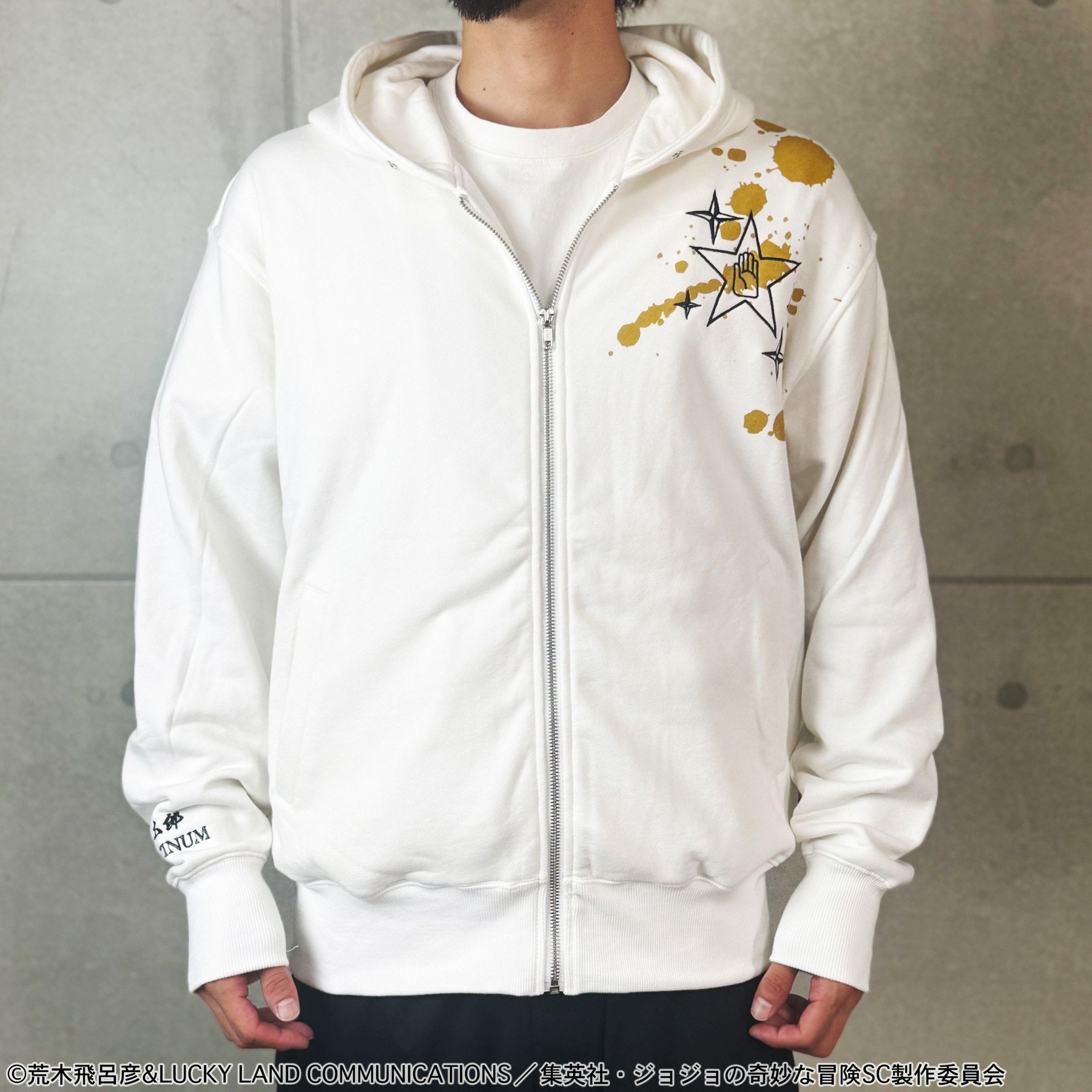＜予約＞【絡繰魂・粋×ジョジョの奇妙な冒険】空条承太郎 ZIPパーカー