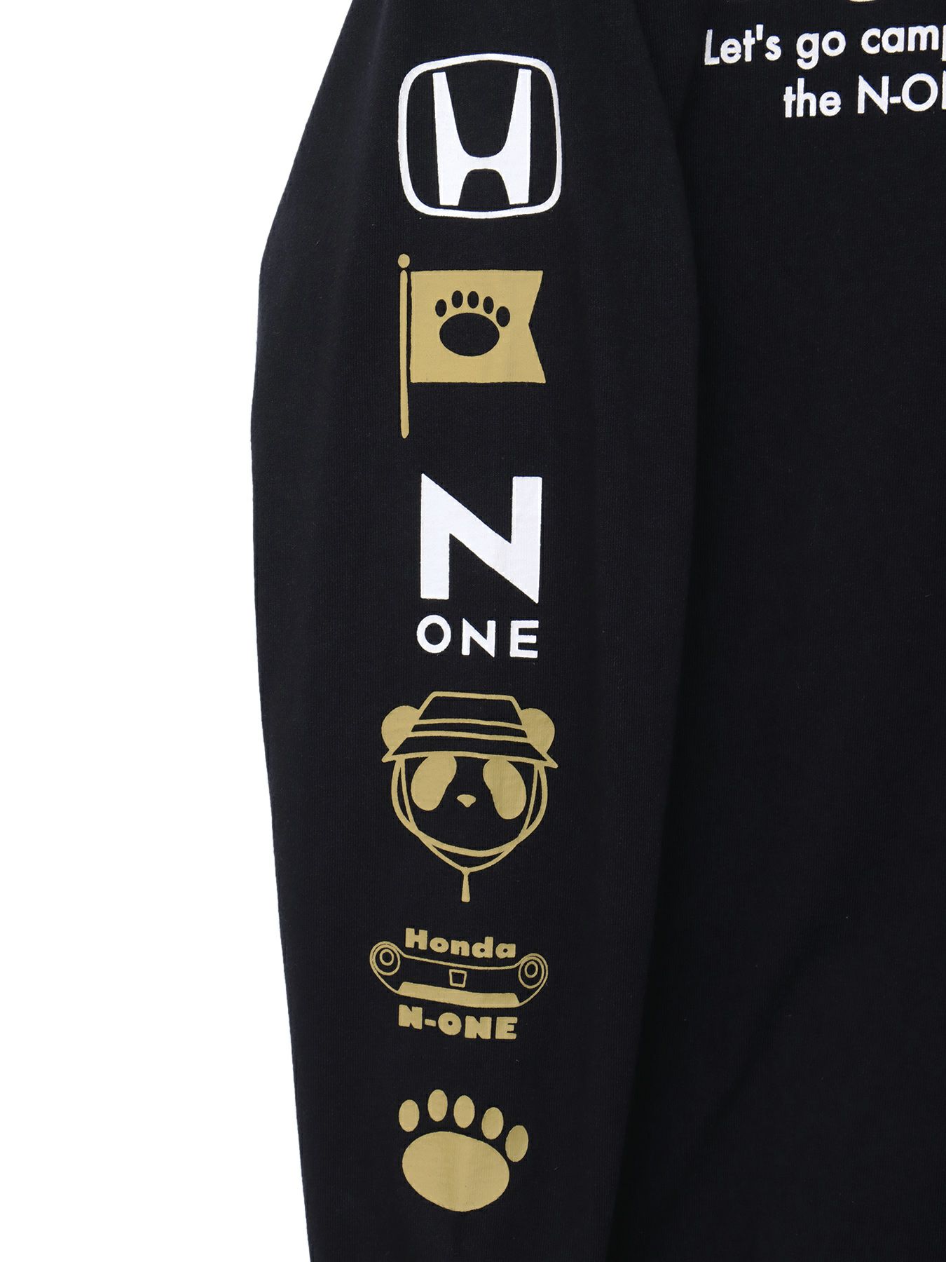 【HONDA×PANDIESTA JAPAN】“N-ONE CAMP”刺繍入りロンT
