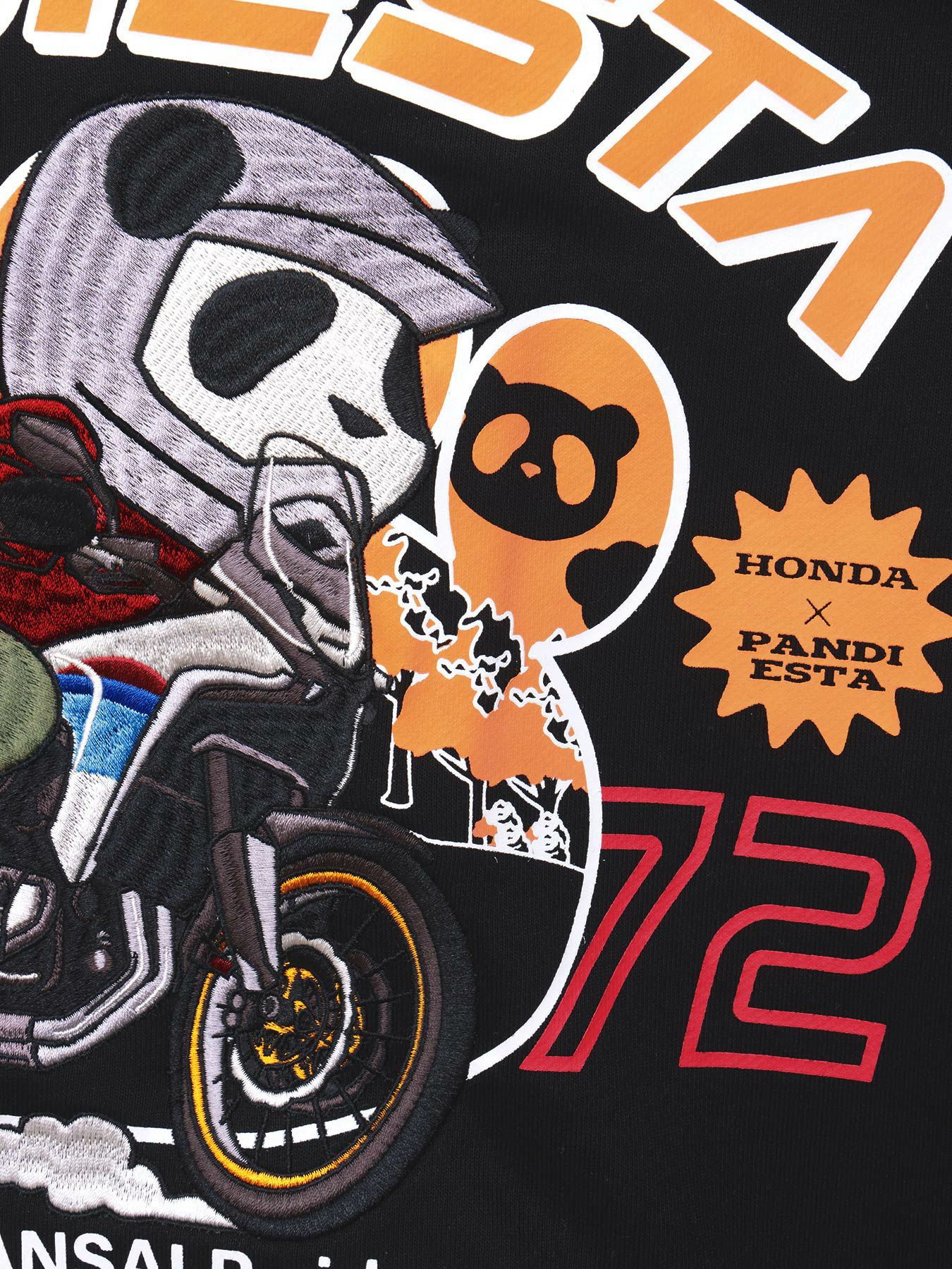 【HONDA×PANDIESTA JAPAN】“トランザルプ”刺繍入りパーカー