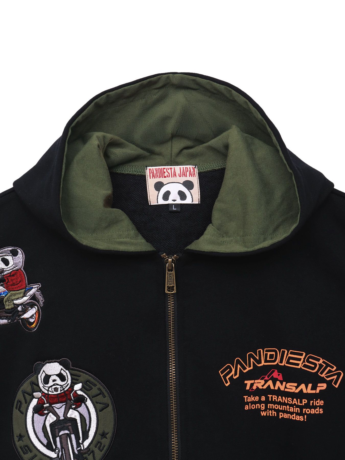 【HONDA×PANDIESTA JAPAN】“トランザルプ”刺繍入りパーカー