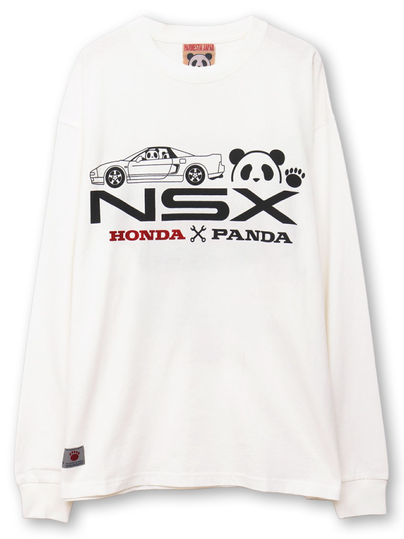 【HONDA×PANDIESTA JAPAN】“NSX オートワークス”刺繍入りロンT