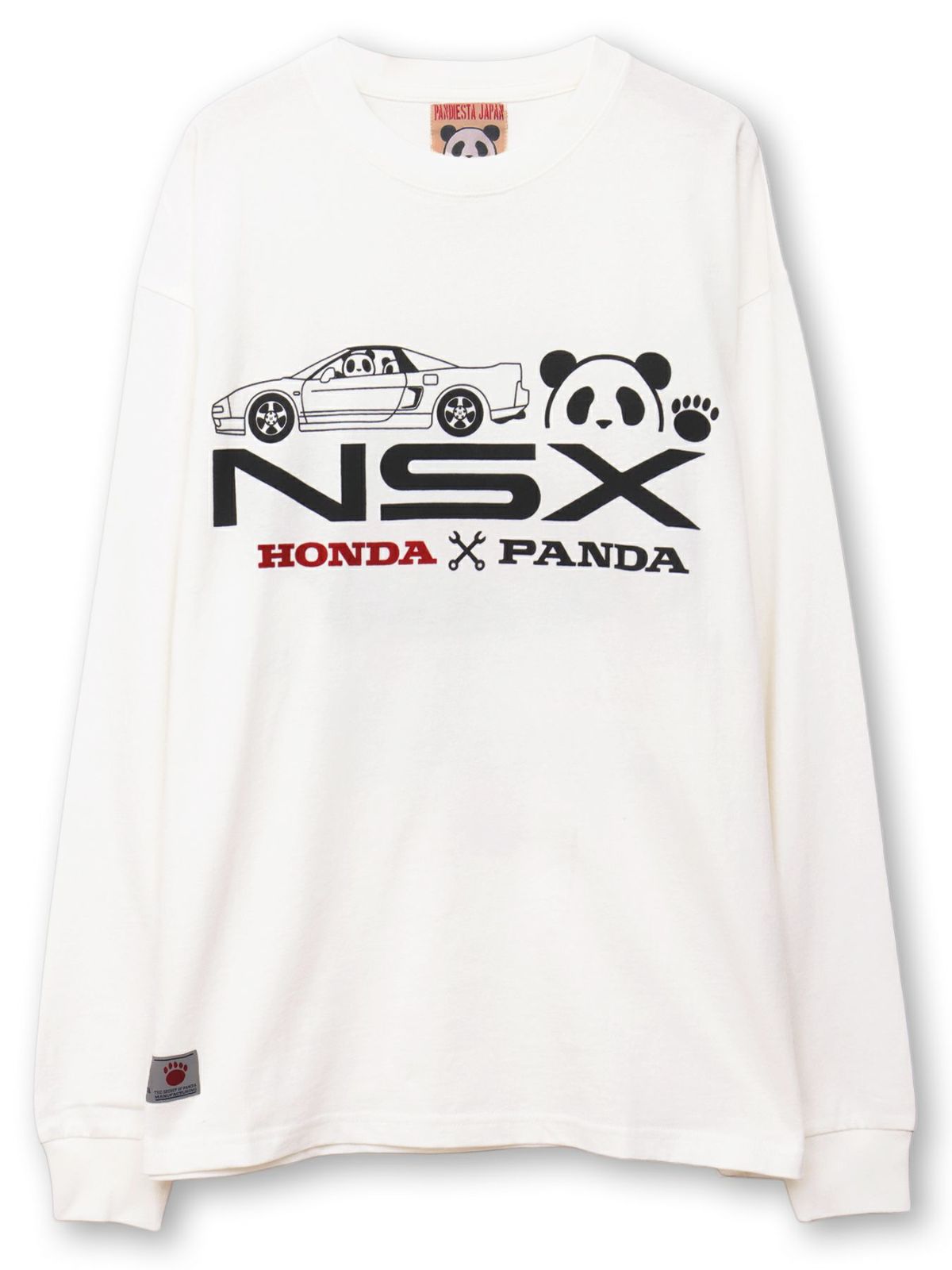【HONDA×PANDIESTA JAPAN】“NSX オートワークス”刺繍入りロンT