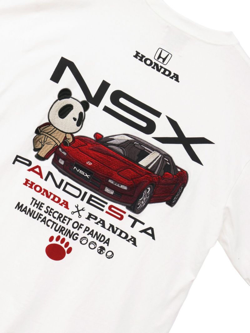 【HONDA×PANDIESTA JAPAN】“NSX オートワークス”刺繍入りロンT