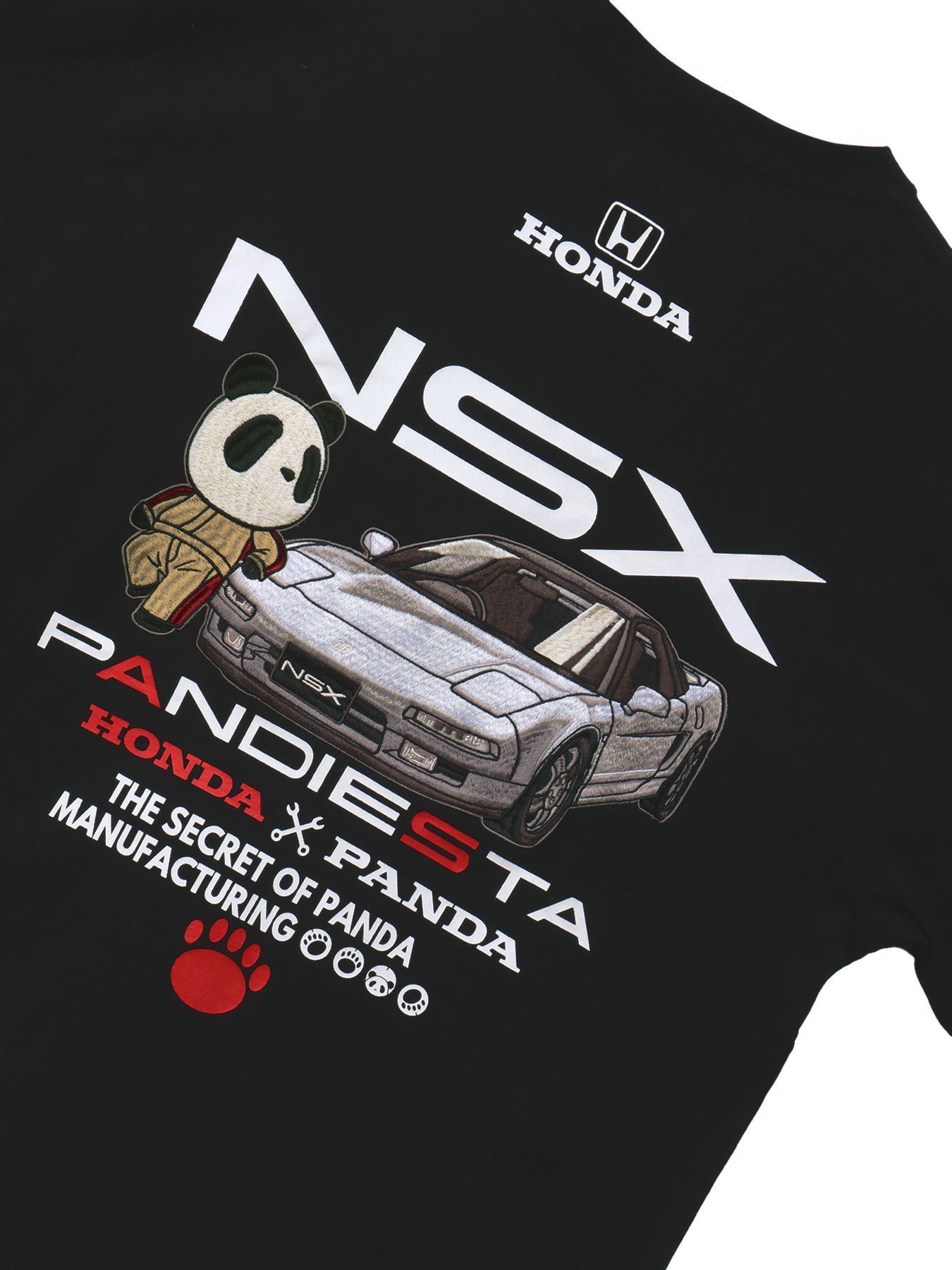 【HONDA×PANDIESTA JAPAN】“NSX オートワークス”刺繍入りロンT