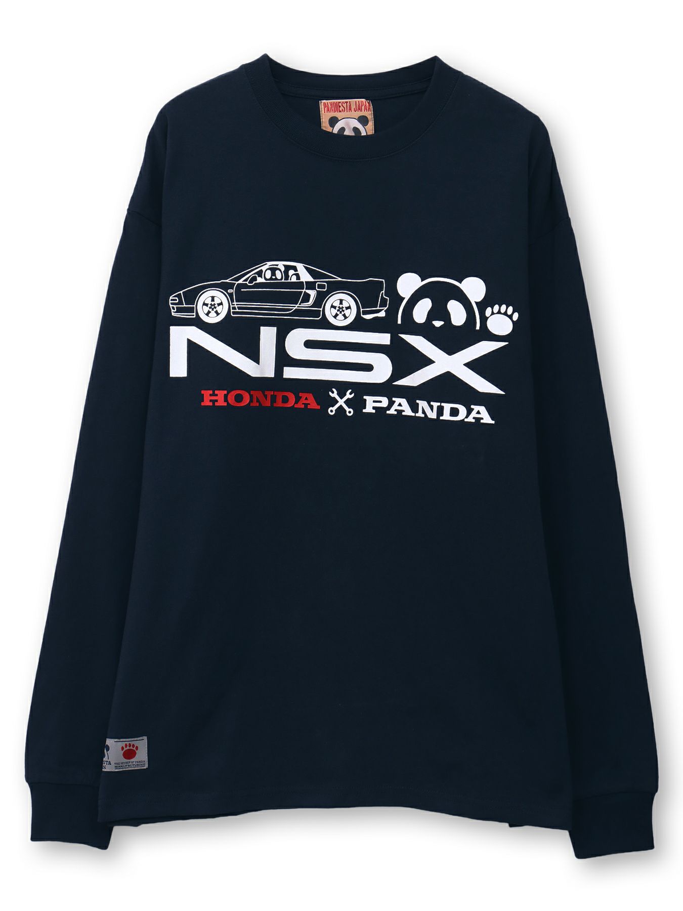 【HONDA×PANDIESTA JAPAN】“NSX オートワークス”刺繍入りロンT