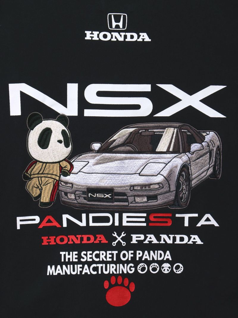 【HONDA×PANDIESTA JAPAN】“NSX オートワークス”刺繍入りロンT