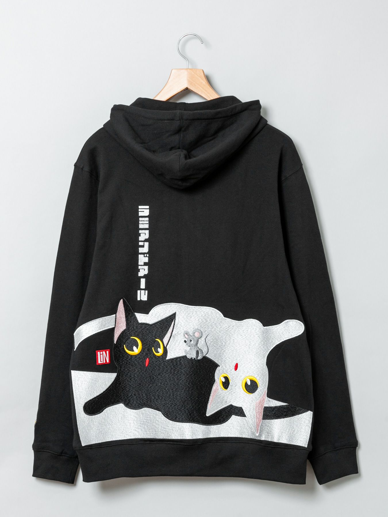 LiN】“アートなLamy&Earl”刺繍入りZIPパーカー | 流儀圧搾 ONLINE SHOP