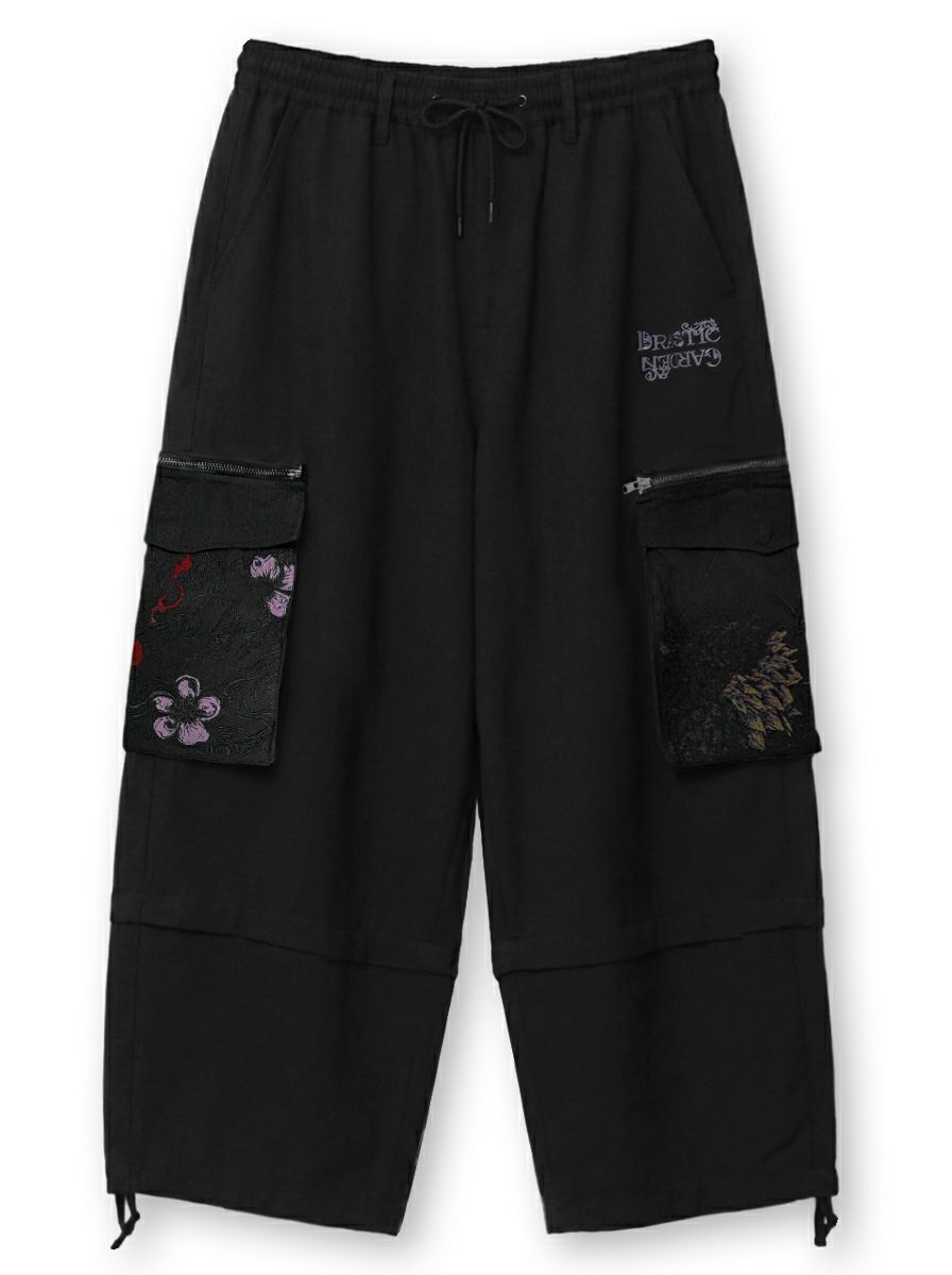 ＜春の予約会＞【DRASTIC GARDEN】“劇薬ノ園”セパレートカーゴパンツ