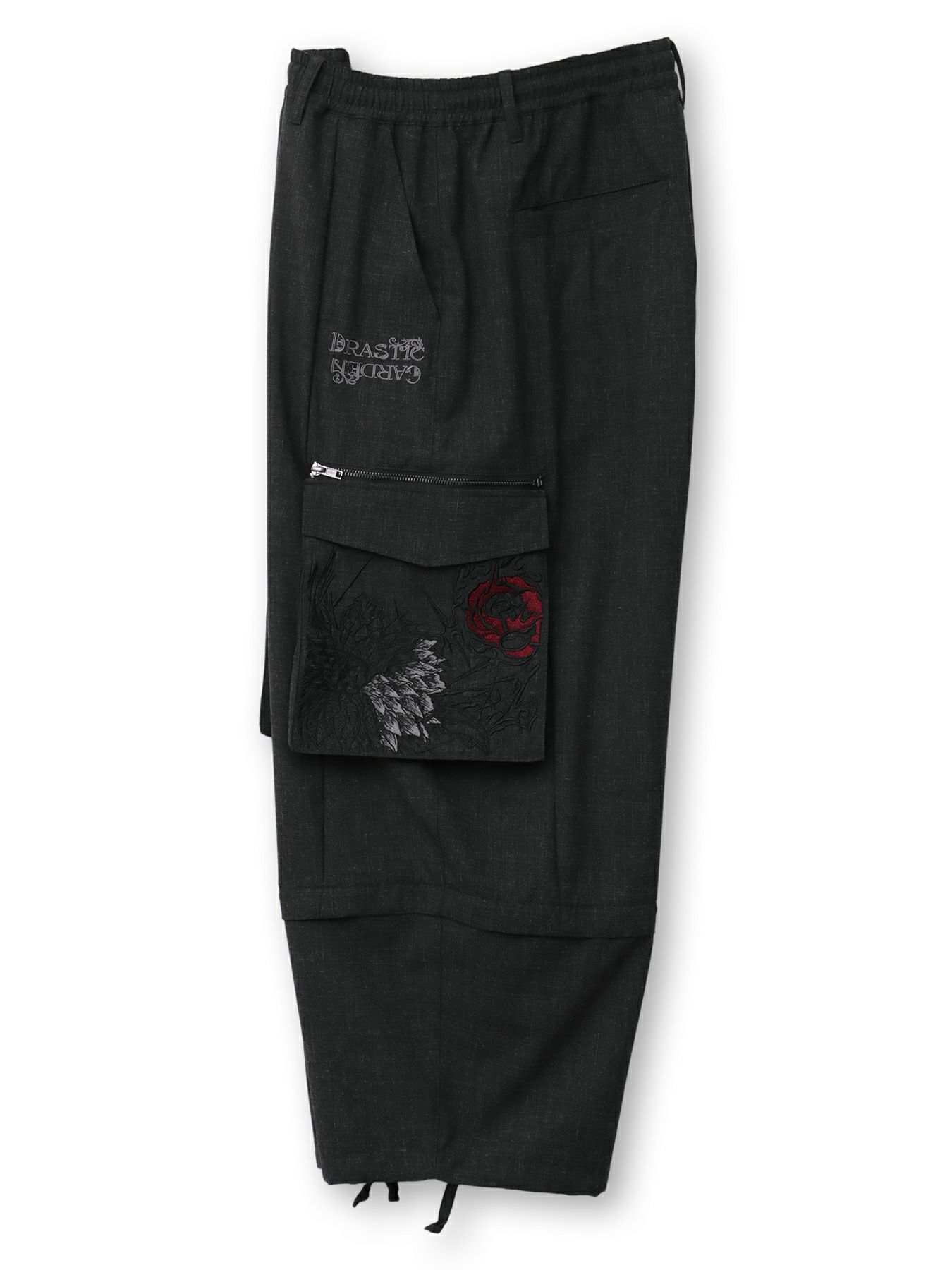 ＜春の予約会＞【DRASTIC GARDEN】“劇薬ノ園”セパレートカーゴパンツ